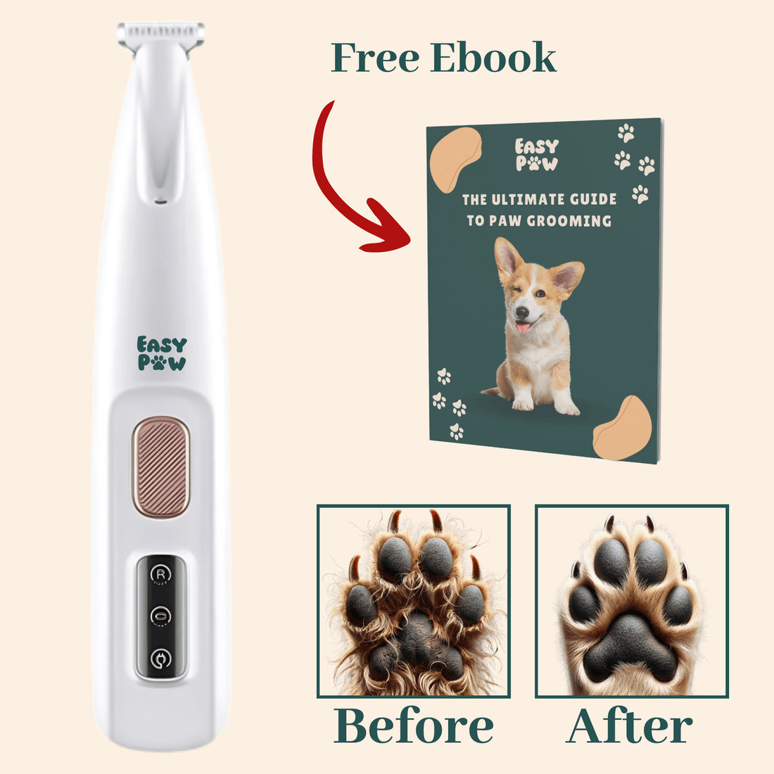 EasyPaw™ Grooming Trimmer - Easypaw